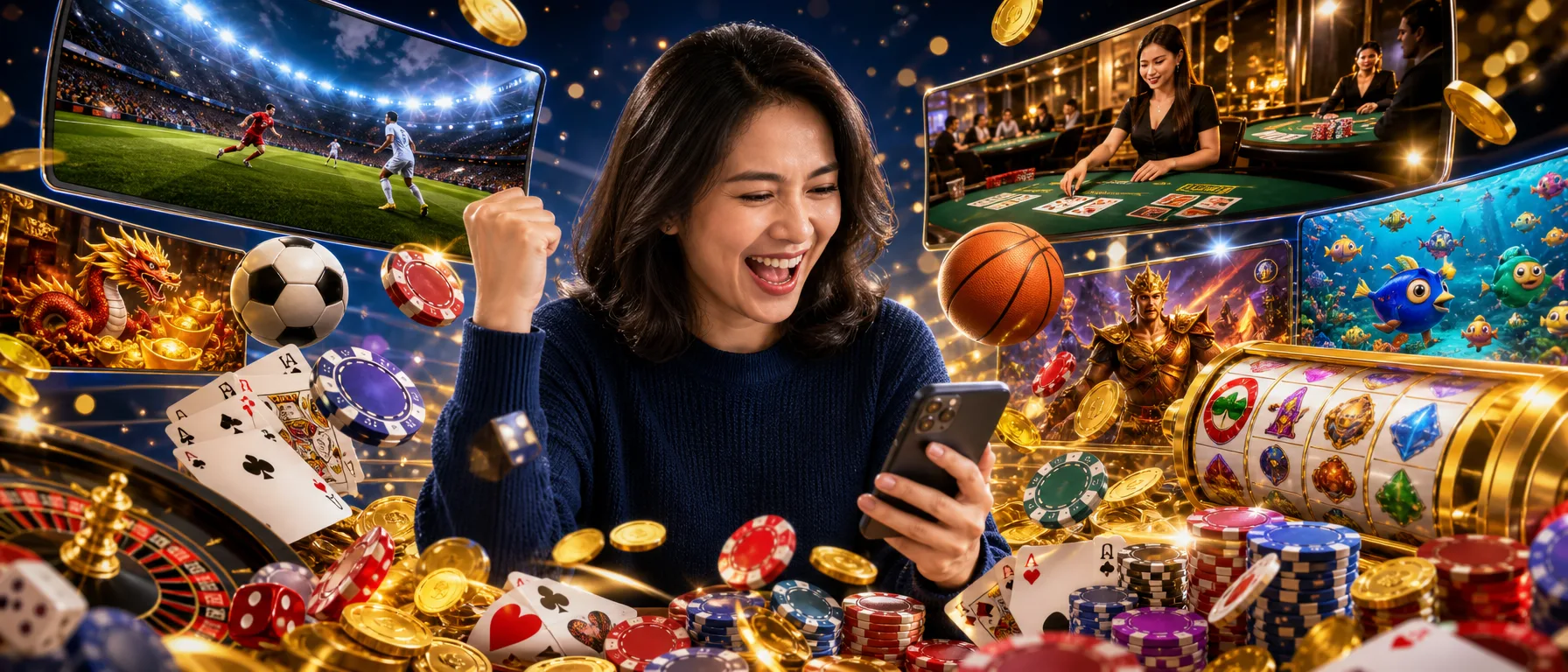Get Your Manu888 Account Set Up and Ready to Play. Register with basic details, fund your account with fami… – sportsbook stadium illustration